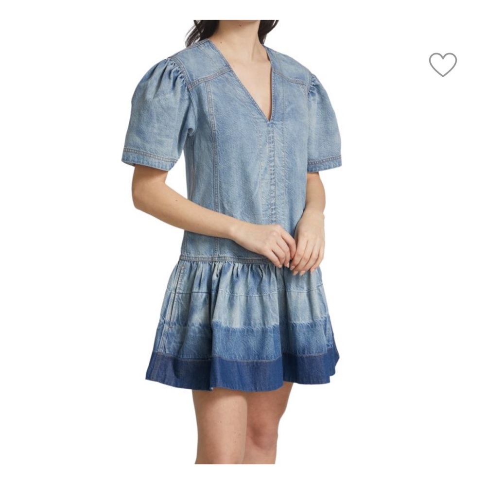 Tanya Taylor Athena Denim Dress